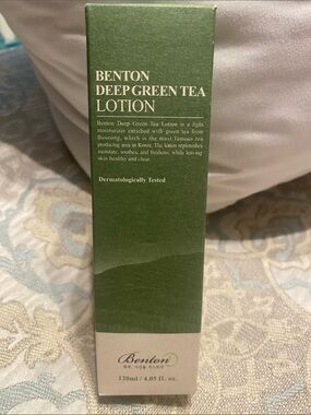 Benton Deep Green Tea Lotion - Green Moisturizer for Women